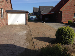 Pflasterarbeiten Zufahrt