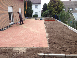 Terrassenarbeiten
