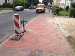 Straßenarbeiten