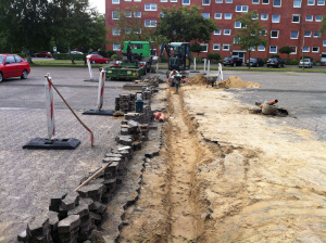 Regenwasserleitung erneuert